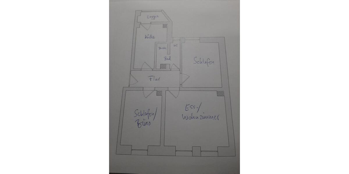 Etagenwohnung Konstanz - 3 Zimmer, 61 m&sup2;, 1.220&euro; | Angebot:24876897