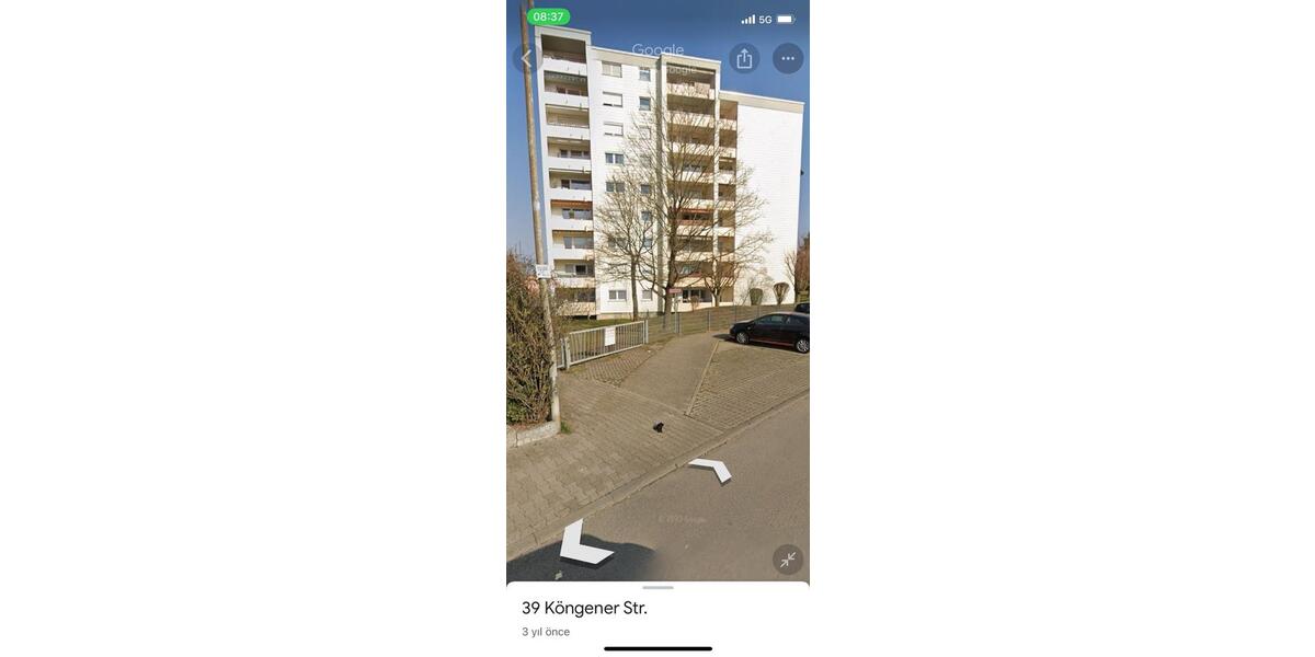 1 Zimmer Möbliertes Wohnung mit 38,1 Quadratmeter 1 zimmer