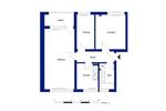 Etagenwohnung Wolfsburg Detmerode - 3 Zimmer, 66 m&sup2;, 581&euro; | Angebot:24877848