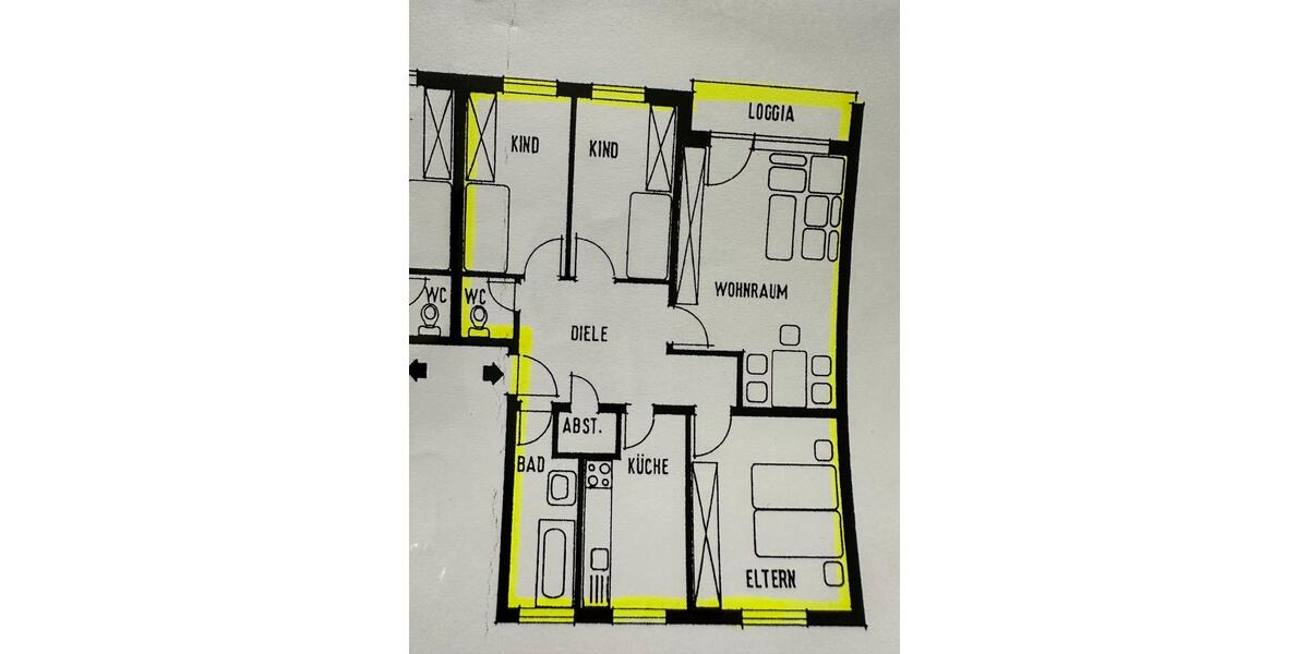 Sehr schöne helle Mietwohnung in ErichshagenNienburg 4 zimmer