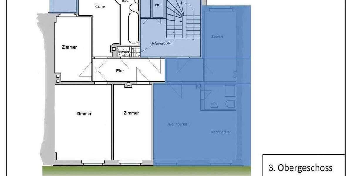 Etagenwohnung Neustadt in Sachsen Neustadt - 3 Zimmer, 81 m&sup2;, 650&euro; | Angebot:25838500
