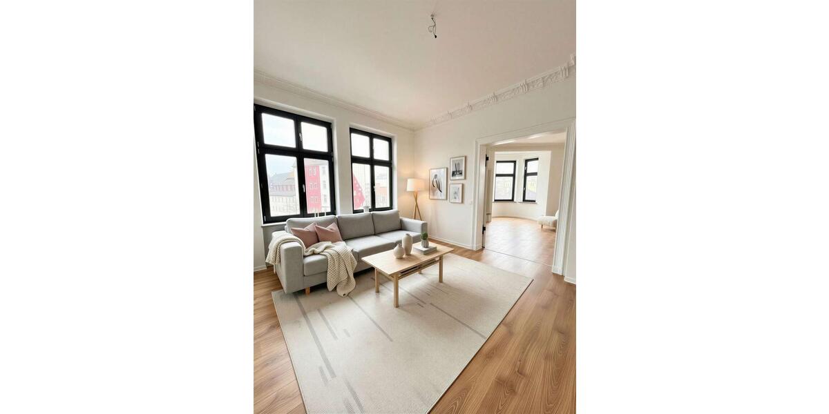 Dachgeschoßwohnung Magdeburg - 4 Zimmer, 134 m&sup2;, 1.229&euro; | Angebot:25510421