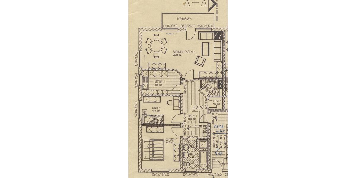 Erdgeschoßwohnung Elz - 3 Zimmer, 85 m&sup2;, 850&euro; | Angebot:26049636