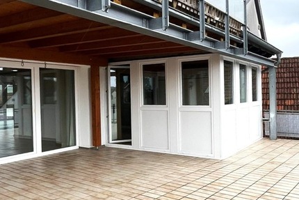 Sonnenparadies über den Dächern – Dachgeschosswohnung mit einzigartiger Terrasse in Enkenbach - Wohnung Enkenbach | Angebot:26236757