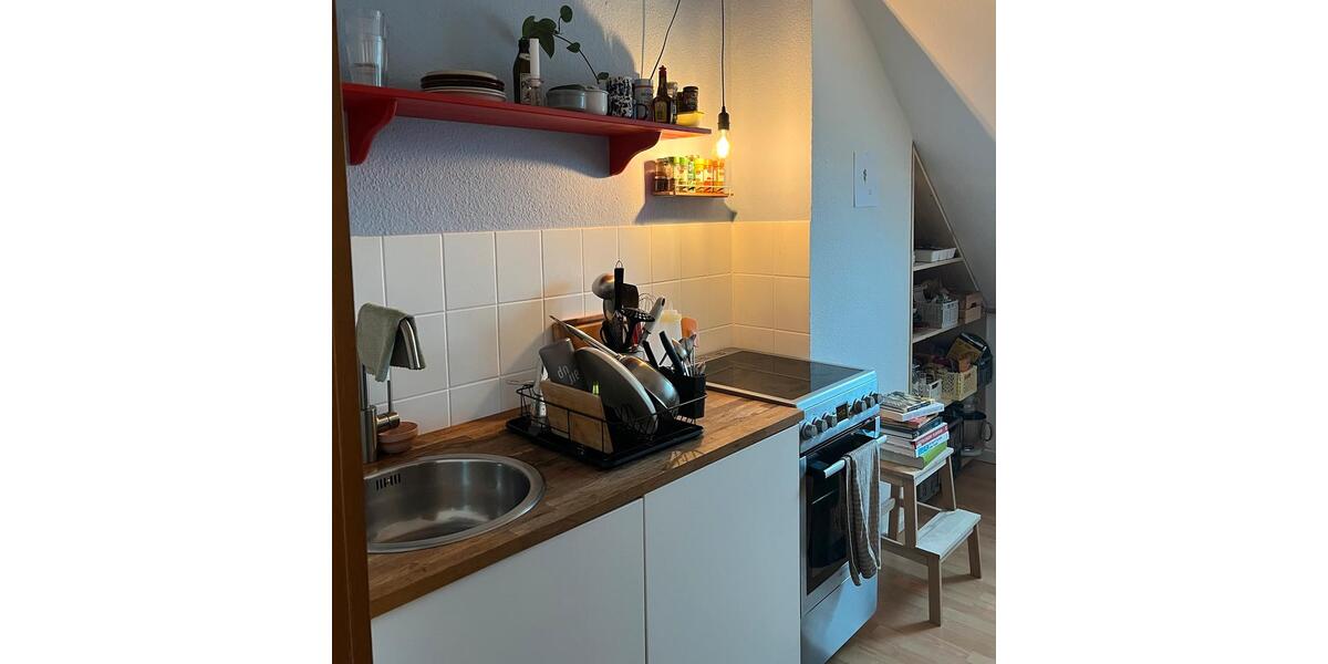Dachgeschoßwohnung Bochum Bochum-Mitte - 2 Zimmer, 47 m&sup2;, 650&euro; | Angebot:25073426