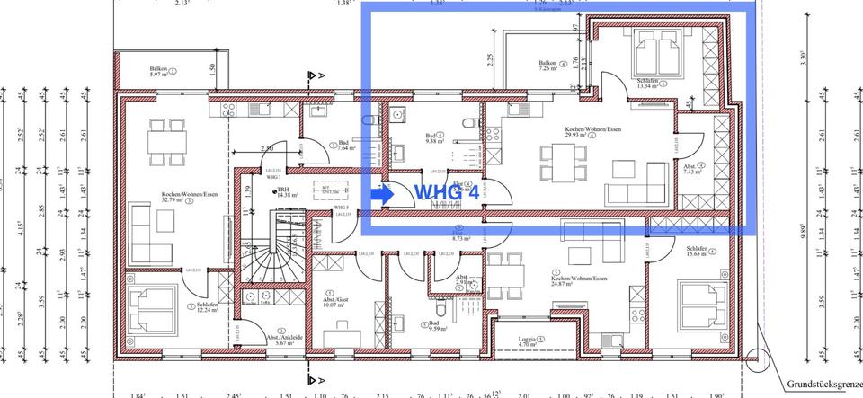 Etagenwohnung Löningen - 2 Zimmer, 70 m&sup2;, 700&euro; | Angebot:25756576