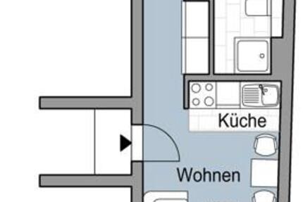 Wohnung Leipzig Mitte - 2 Zimmer, 31 m&sup2;, 496&euro; | Angebot:26033888