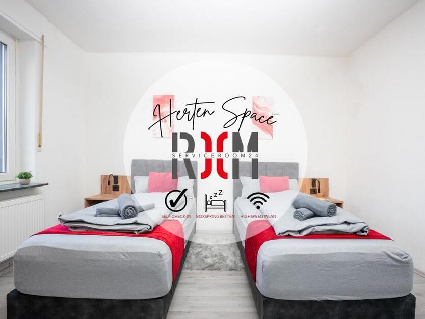 MonteurZimmer - FerienWohnungApartment in Herten (In der nähe von Dortmund, Gelsenkirchen, Düsseldorf)