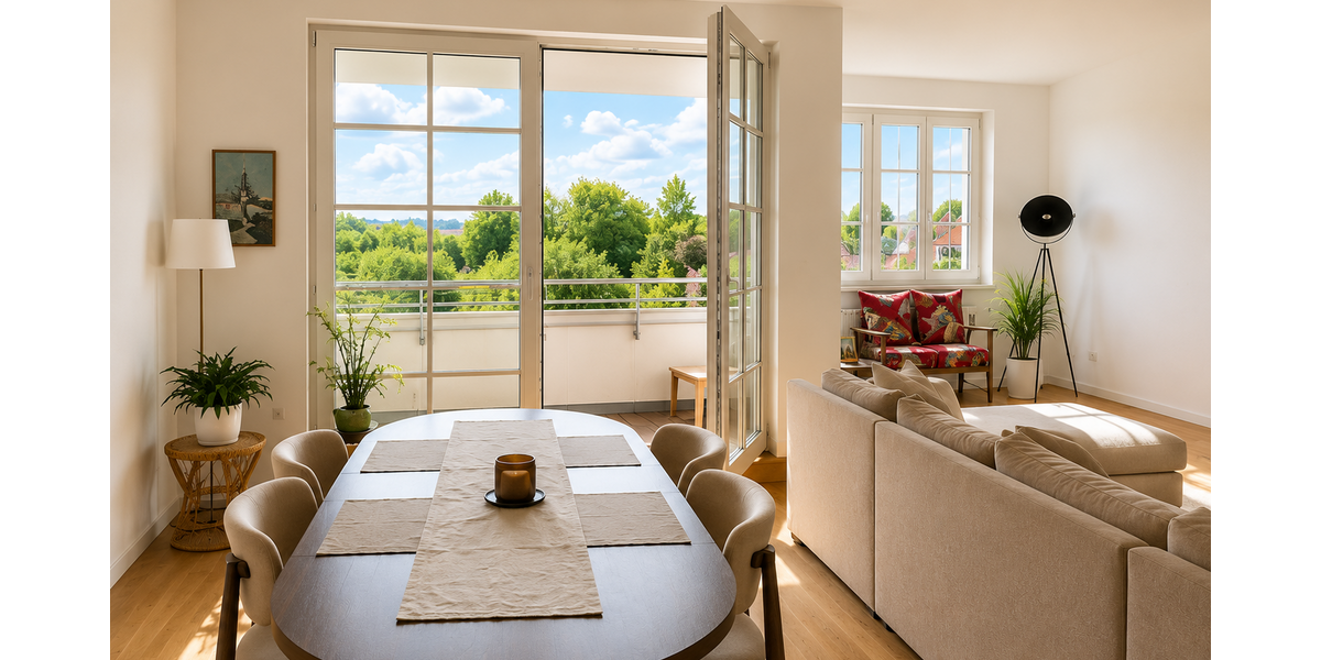 Etagenwohnung Berlin Köpenick - 3 Zimmer, 95 m&sup2;, 1.750&euro; | Angebot:27273457