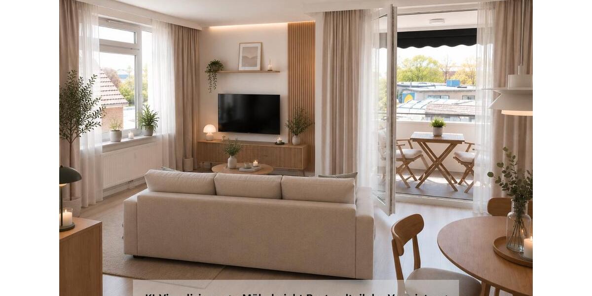 Etagenwohnung Schortens - 2 Zimmer, 86 m&sup2;, 670&euro; | Angebot:26632874