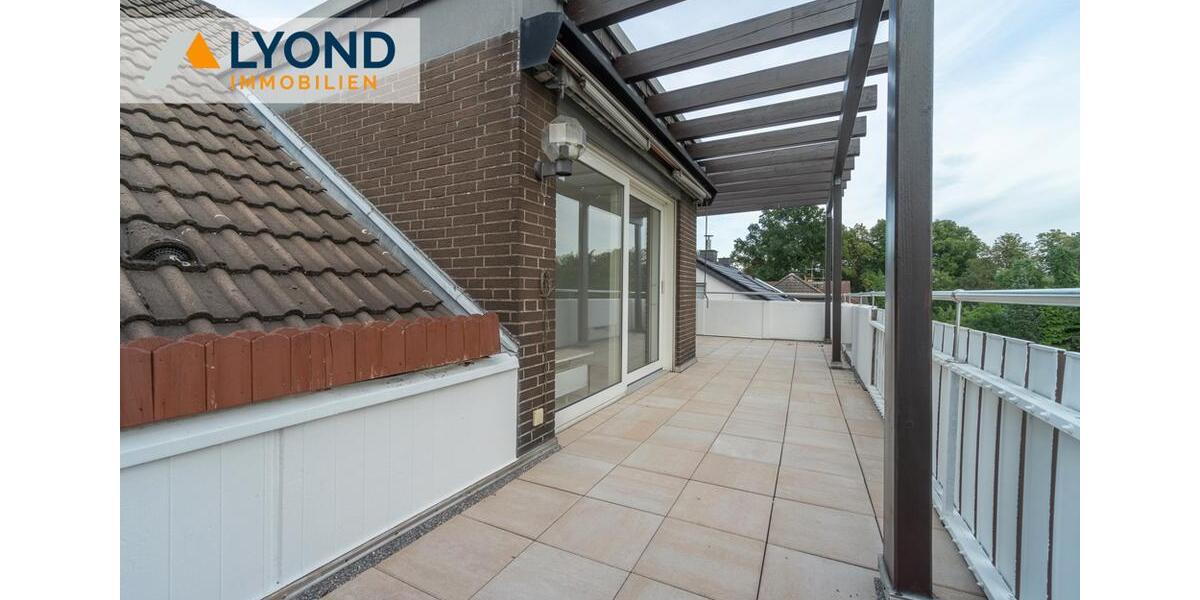 Sanierte 2-Zimmer-Wohnung mit großer Dachterrasse in ruhiger Lage von Hamm zu vermieten! 2 zimmer