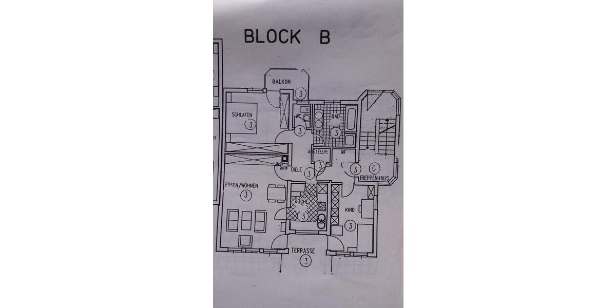 Erdgeschoßwohnung Gunzenhausen - 3 Zimmer, 87 m&sup2;, 900&euro; | Angebot:25256104