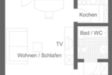 Zimmer Düsseldorf Düsseltal - 1 Zimmer, 1.150&euro; | Angebot:26702614