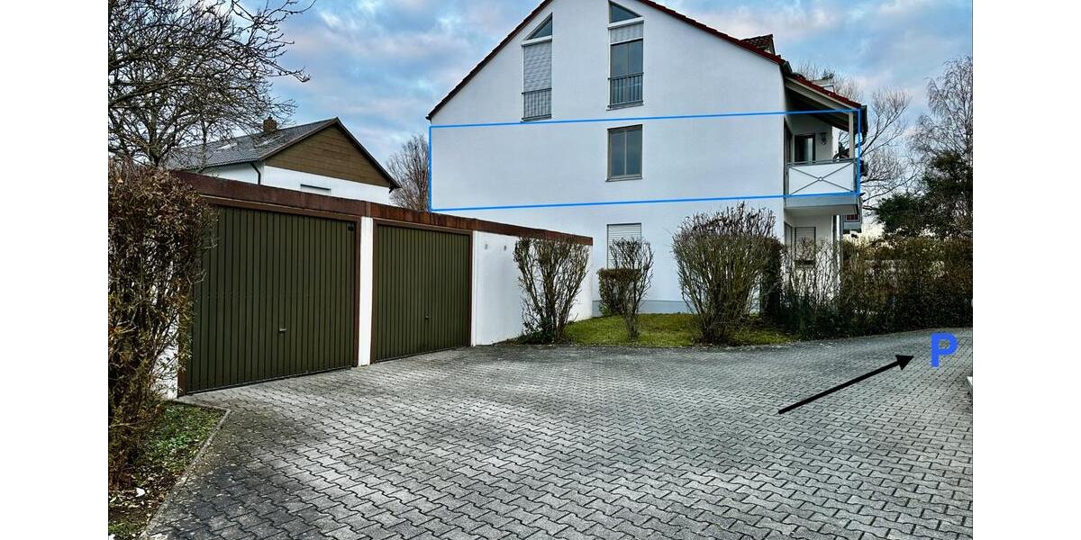 2 Zimmer Wohnung im 5Parteienhaus Ingolstadt Süd m. LoggiaBalkon 2 zimmer