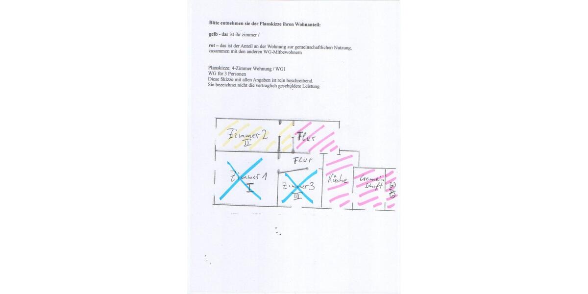 Etagenwohnung Deggendorf - 4 Zimmer, 100 m&sup2;, 260&euro; | Angebot:24552872
