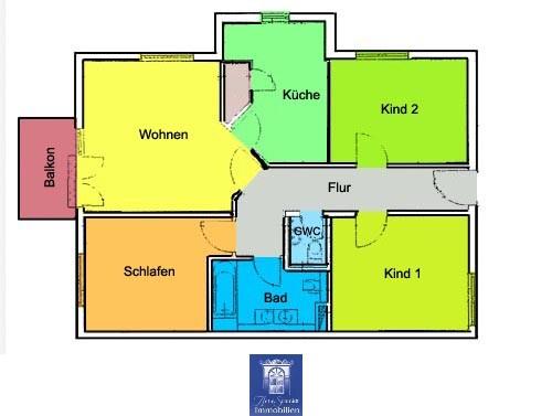 Dachgeschoßwohnung Pulsnitz - 4 Zimmer, 84 m&sup2;, 666&euro; | Angebot:24720454