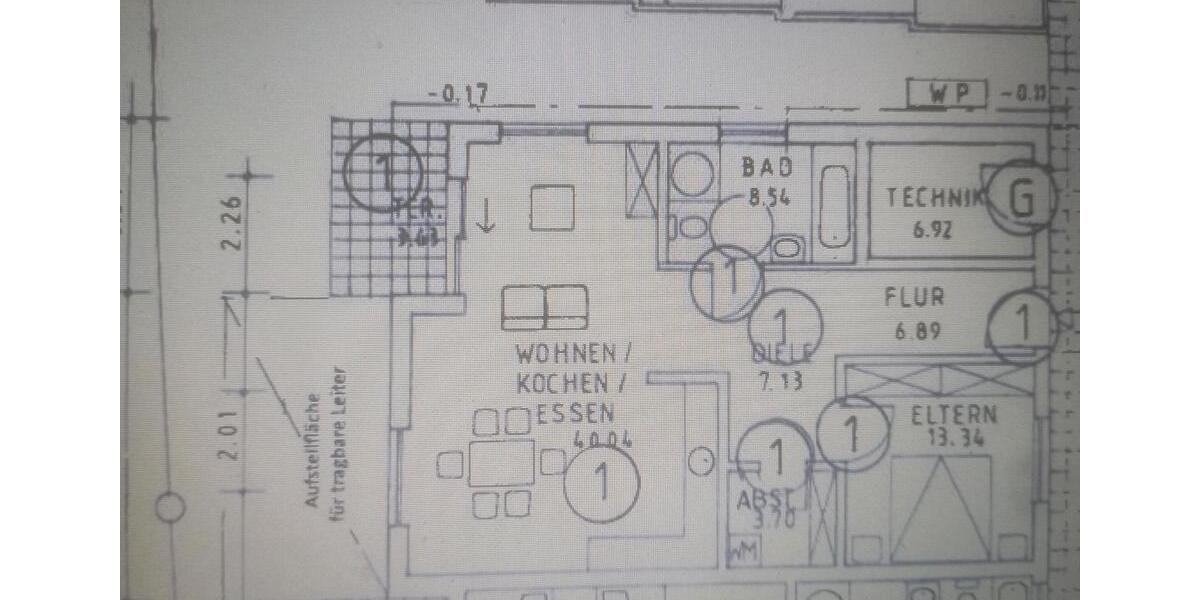 Erdgeschoßwohnung Walldürn - 2.5 Zimmer, 81 m&sup2;, 1.100&euro; | Angebot:24732405