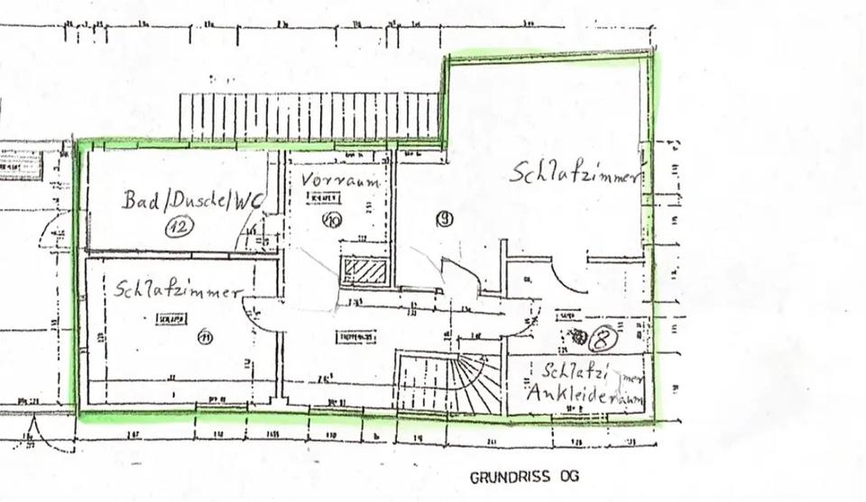 Etagenwohnung Drensteinfurt - 7 Zimmer, 153 m&sup2;, 1.500&euro; | Angebot:26003698
