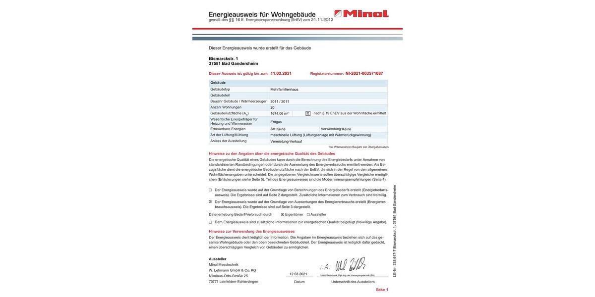 Etagenwohnung Bad Gandersheim - 2 Zimmer, 76 m&sup2;, 633&euro; | Angebot:26266466