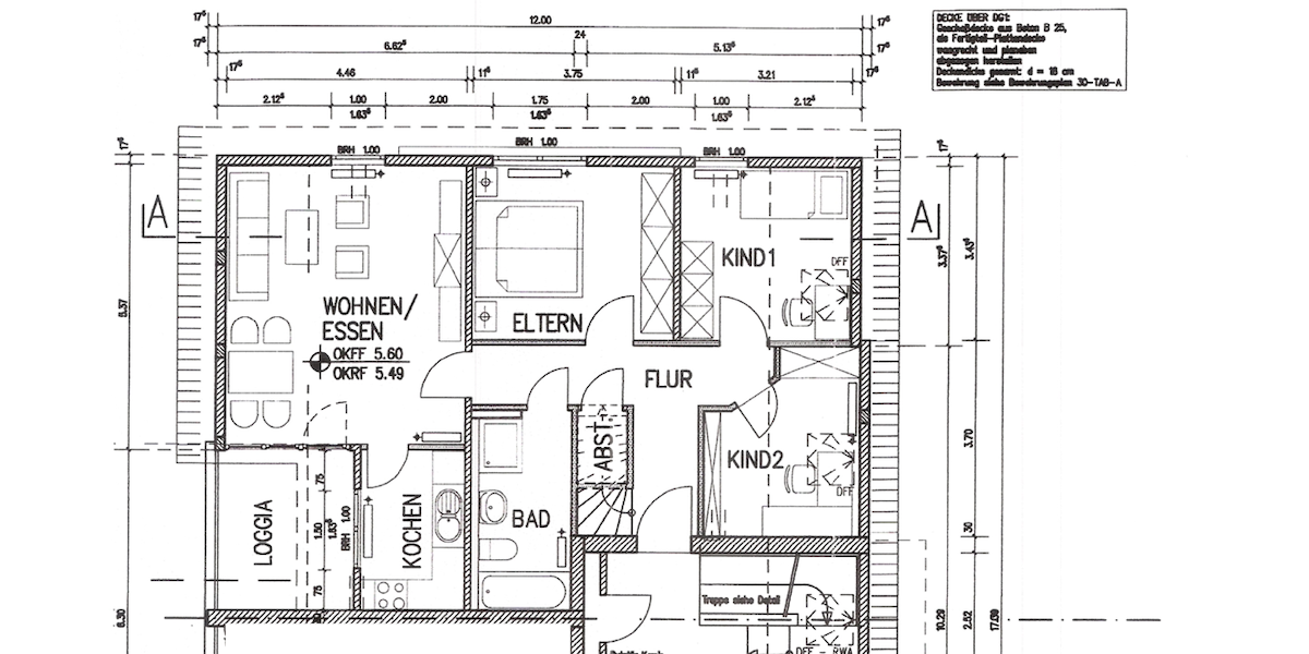 Etagenwohnung Wörrstadt - 6 Zimmer, 103 m&sup2;, 875&euro; | Angebot:24876070