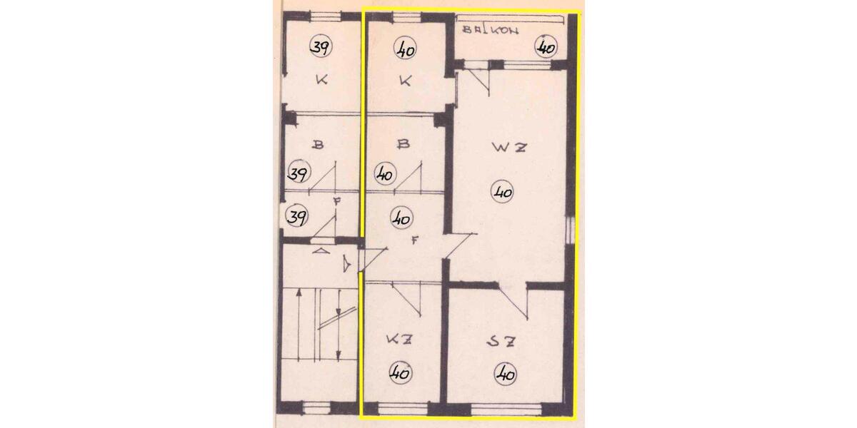 Dachgeschoßwohnung Oberlungwitz - 3 Zimmer, 55 m&sup2;, 300&euro; | Angebot:26003184