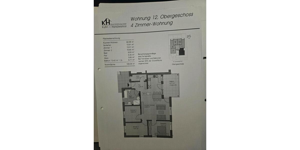Etagenwohnung Markt Rettenbach - 4 Zimmer, 106 m&sup2;, 1.500&euro; | Angebot:25844471