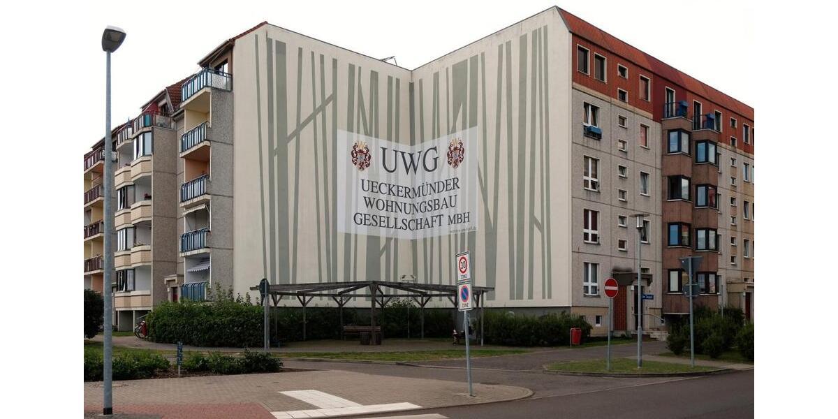 Etagenwohnung Ueckermünde - 2 Zimmer, 56 m&sup2;, 371&euro; | Angebot:26621524