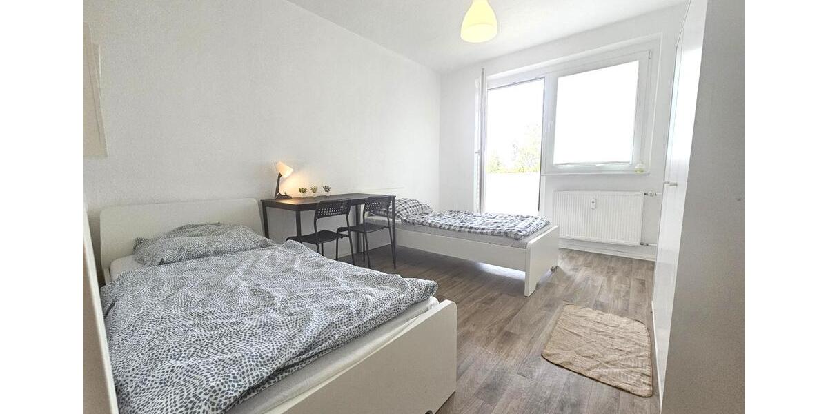 Wohnen auf Zeit Magdeburg Alt Olvenstedt - 3 Zimmer, 60 m&sup2;, 13&euro; | Angebot:25496228