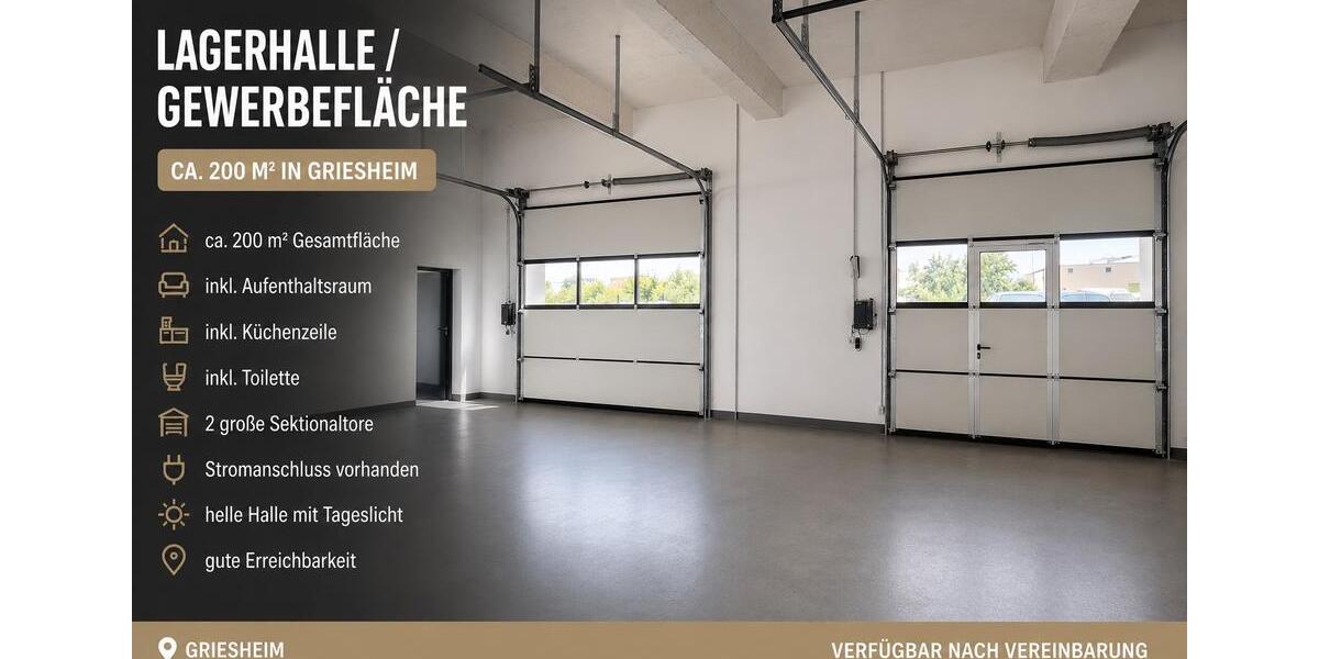 Gewerbeobjekt Griesheim - 11&euro; | Angebot:26647287
