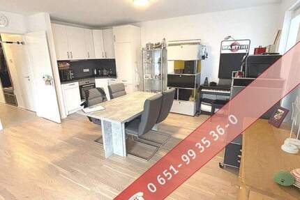 Komfortables Wohnen in Trier-Tarforst - moderne Wohnung mit Einbauküche, Tiefgaragenstelplatz und Balkon. 2 zimmer