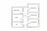 Etagenwohnung Leuna - 4 Zimmer, 80 m&sup2;, 800&euro; | Angebot:26367181