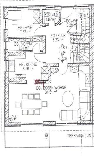 Erdgeschoßwohnung Weihenzell - 5 Zimmer, 145 m&sup2;, 1.050&euro; | Angebot:26573314