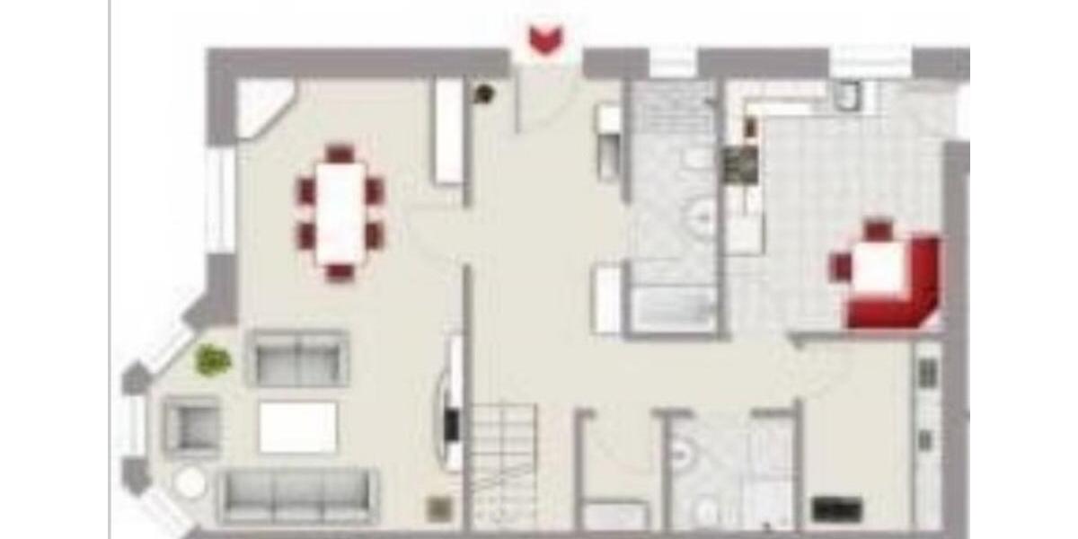 Maisonettenwohnung Büsum - 4 Zimmer, 127 m&sup2;, 1.050&euro; | Angebot:25858473