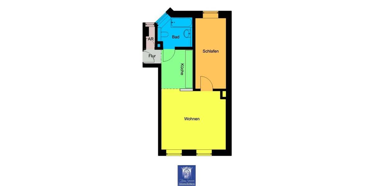 Etagenwohnung Pirna - 2 Zimmer, 49 m&sup2;, 367&euro; | Angebot:26753632