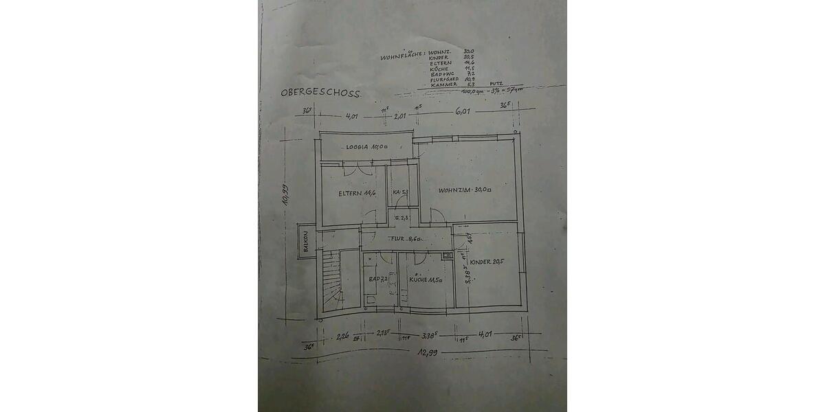 Wohnung mit Balkon in Renovierung phase, Siegen-Niederschelden 3 zimmer