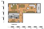 Etagenwohnung Oschersleben (Bode) - 2 Zimmer, 50 m&sup2;, 249&euro; | Angebot:26676519