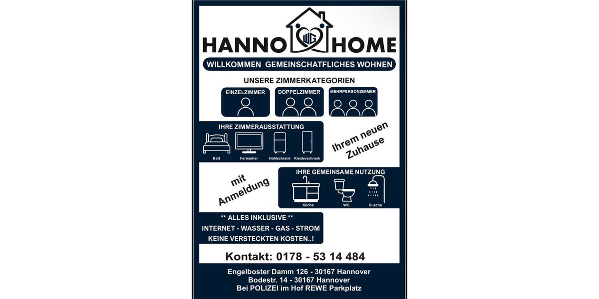 WG HANNOVER NORDSTADT 6 zimmer