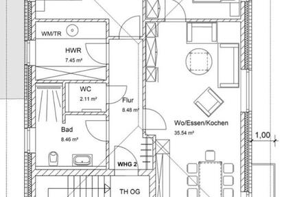 Wohnung Emstek - 3 Zimmer, 94 m&sup2;, 1.200&euro; | Angebot:26316015