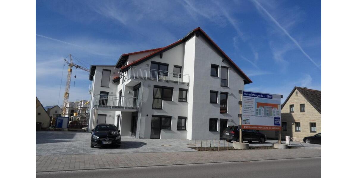 Dachgeschoßwohnung Gebsattel - 3 Zimmer, 91 m&sup2;, 1.040&euro; | Angebot:24752263