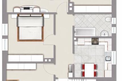 Wohnung Biedenkopf - 4 Zimmer, 86 m&sup2;, 950&euro; | Angebot:26228100