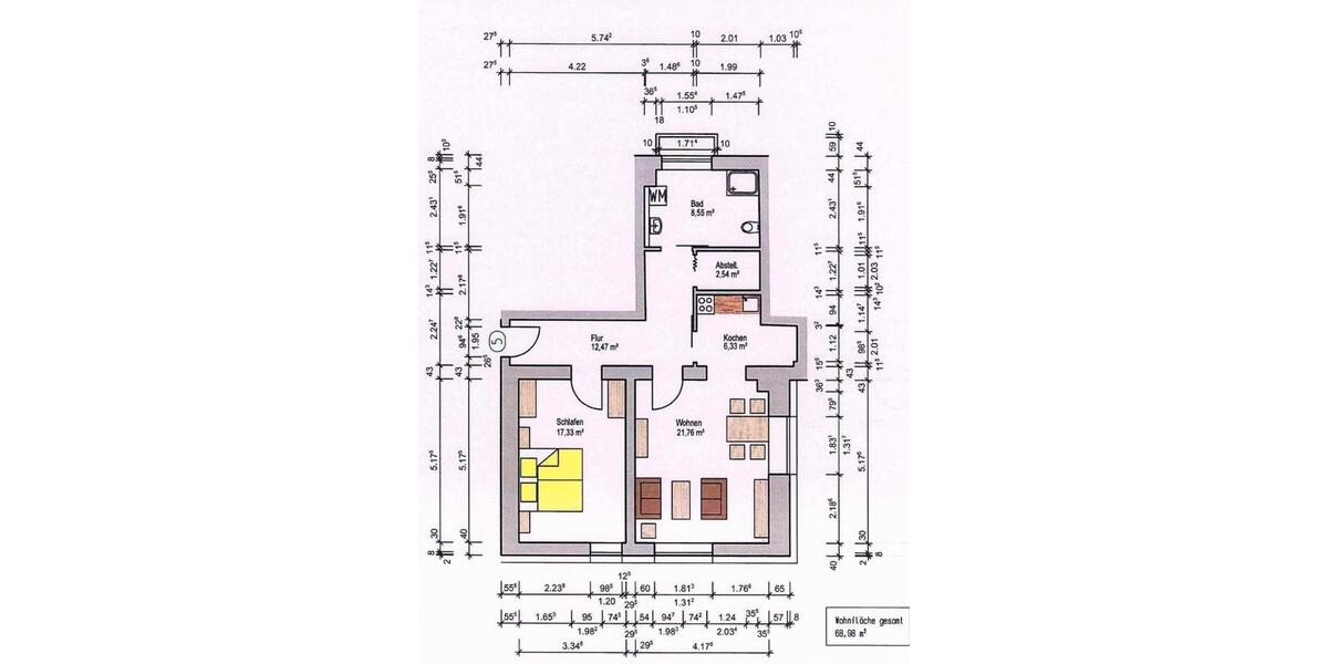 Attraktive Wohnung in der „Seniorenresidenz Lamer Winkel“ 2 zimmer