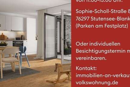 Wohnung zum Mieten in Stutensee 1.307,47 € 90.17 m² 3 zimmer