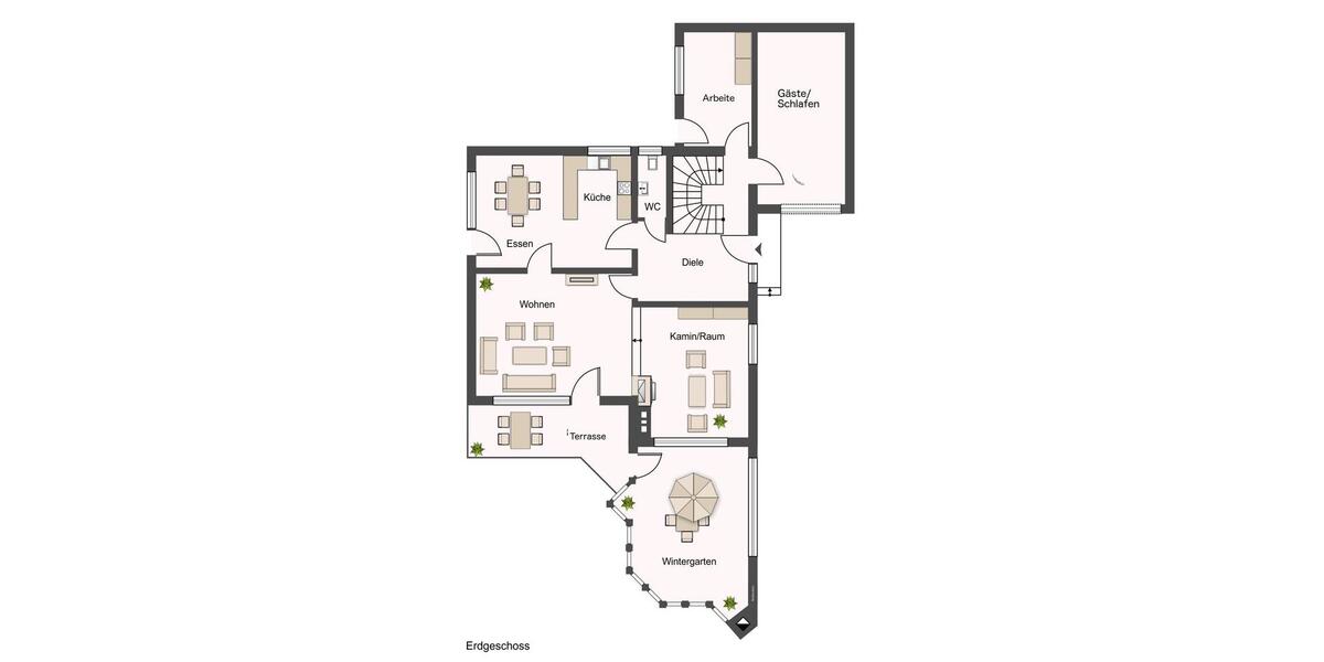 Einfamilienhaus Münster Gievenbeck - 6 Zimmer, 210 m&sup2;, 1.995&euro; | Angebot:24982750