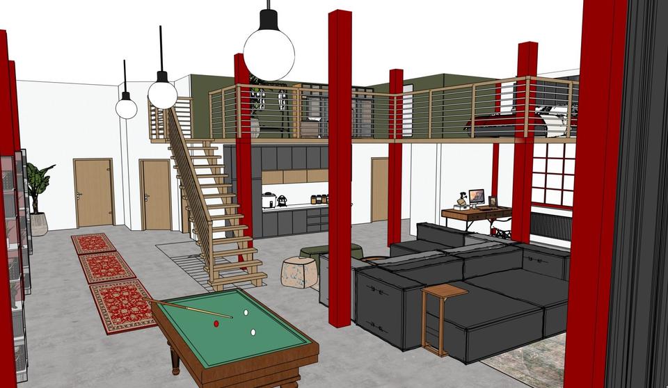 Loft - Studio - Atelier Mühlhausen (Thüringen) - 4 Zimmer, 235 m&sup2;, 1.500&euro; | Angebot:24801992