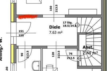 100 m2 Doppelhaus Wohnung in Elverdissen zu vermieten 3 zimmer