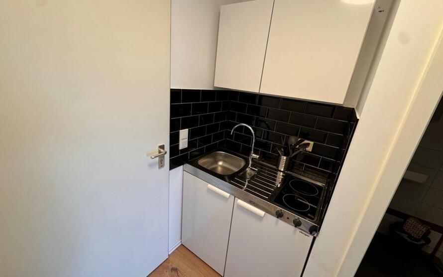 1-Zimmerwohnung mit TV, Wlan, DuscheWC, Küche, Waschmaschine, Trockner und Balkon