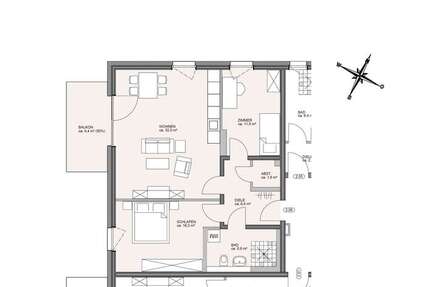Wohnung zum Mieten in Speyer 535,43 € 78.74 m²