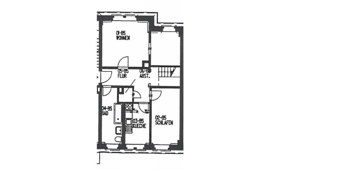 Maisonette-Wohnung mit Tageslichtbad in der Nähe vom Elbepark - Etagenwohnung Dresden Kaditz | Angebot:26146112