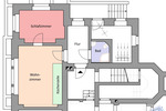 Etagenwohnung Zittau - 2 Zimmer, 45 m&sup2;, 276&euro; | Angebot:26487705