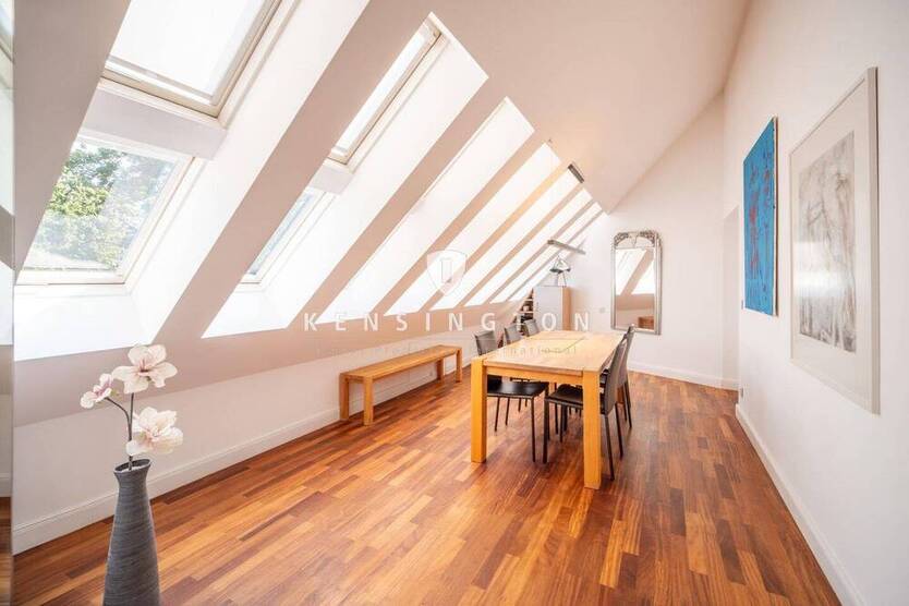 KENSINGTON - Exklusiv - atemberaubende Dachgeschoßwohnung mit privatem Lift